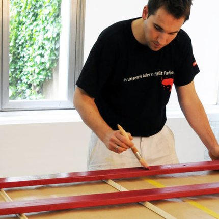 Gartenbank renovieren