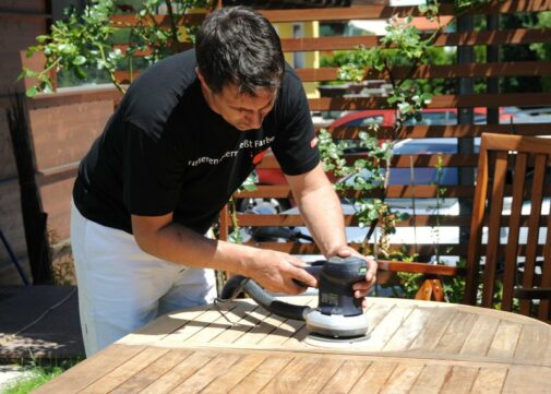 Gertanmöbel renovieren