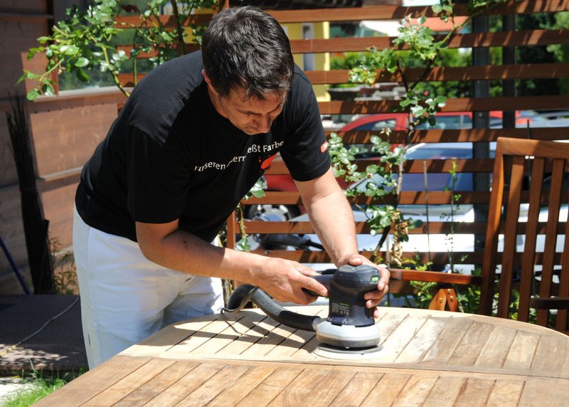 Gertanmöbel renovieren