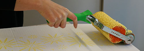 Musterwalze Tirolack Schwaz