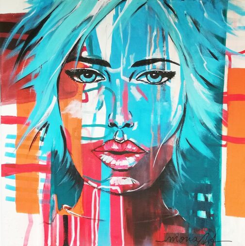 Portrait Acryl - Kunstkurse