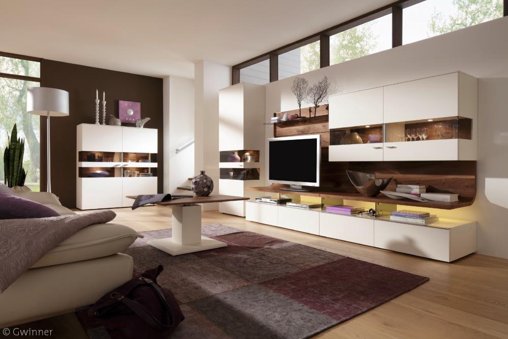 Wohnraumbeispiel Erdtöne